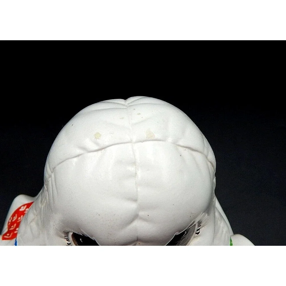 Dona Mold 1980s Ceramic Ghost Boy Spider Baseball Hat Halloween Hand Painted